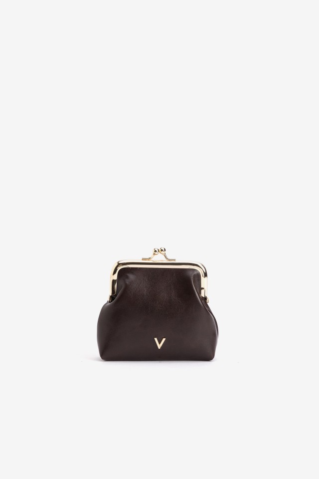 Brown Classic Coin Purse