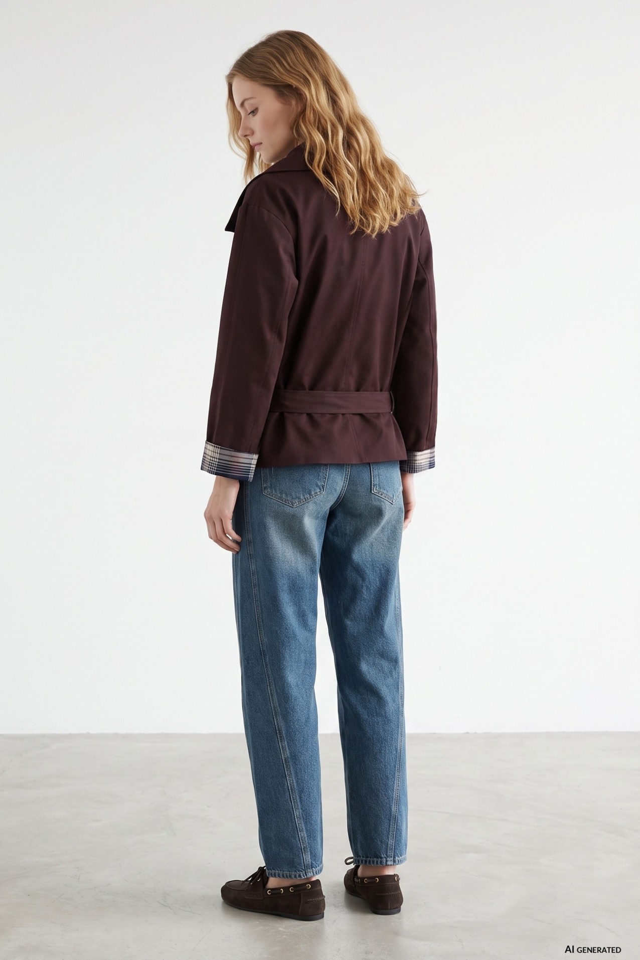 Short Oversized Red Jacket