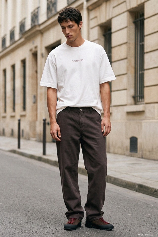 Baggy Brown Trousers Baggy Brown Trousers