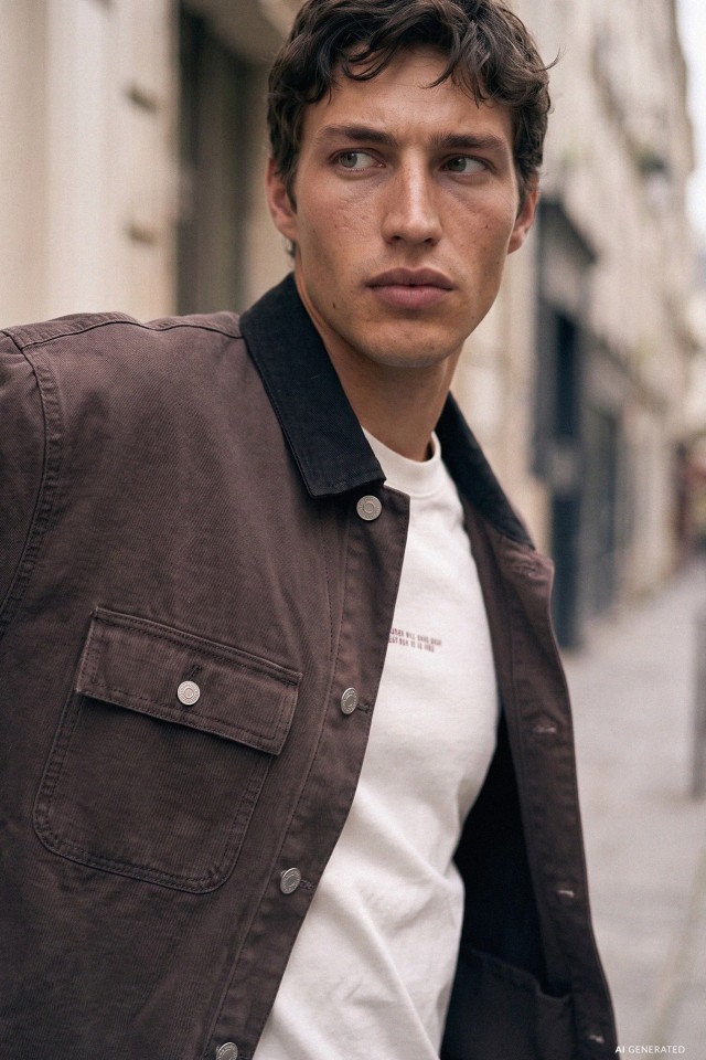 Brown Relaxed Fit Shirt