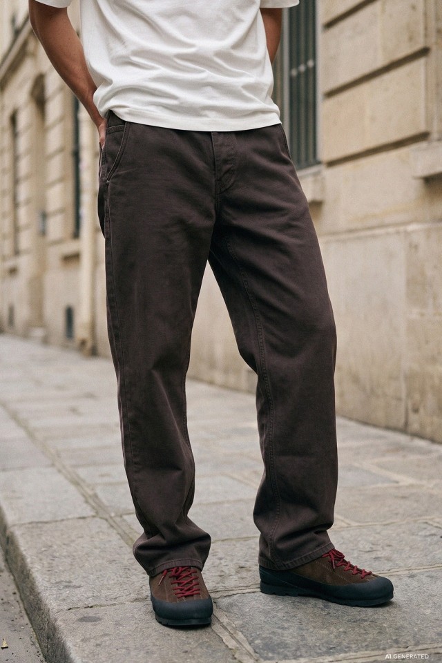 Baggy Brown Trousers Baggy Brown Trousers