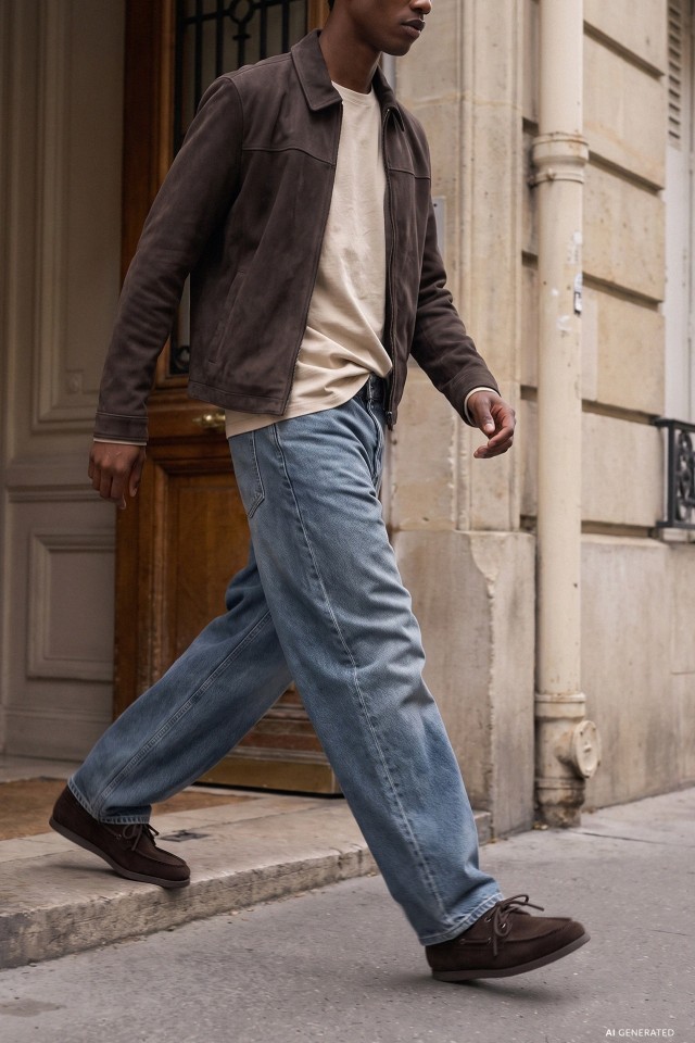 Baggy Fit Blue Jeans Baggy Fit Blue Jeans