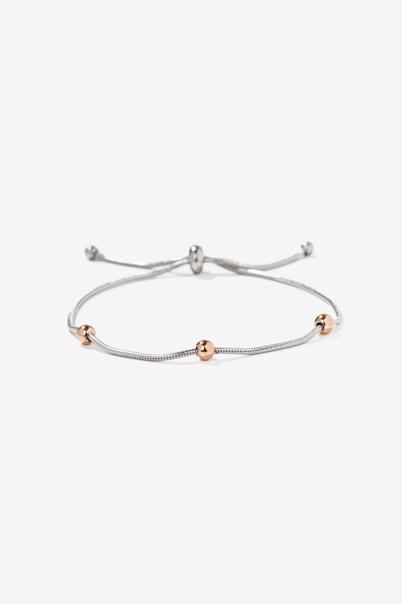 Bicolor Stainless Steel Bracelet