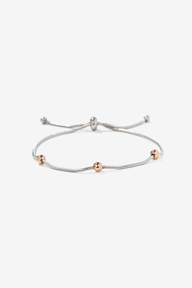 Bicolor Stainless Steel Bracelet