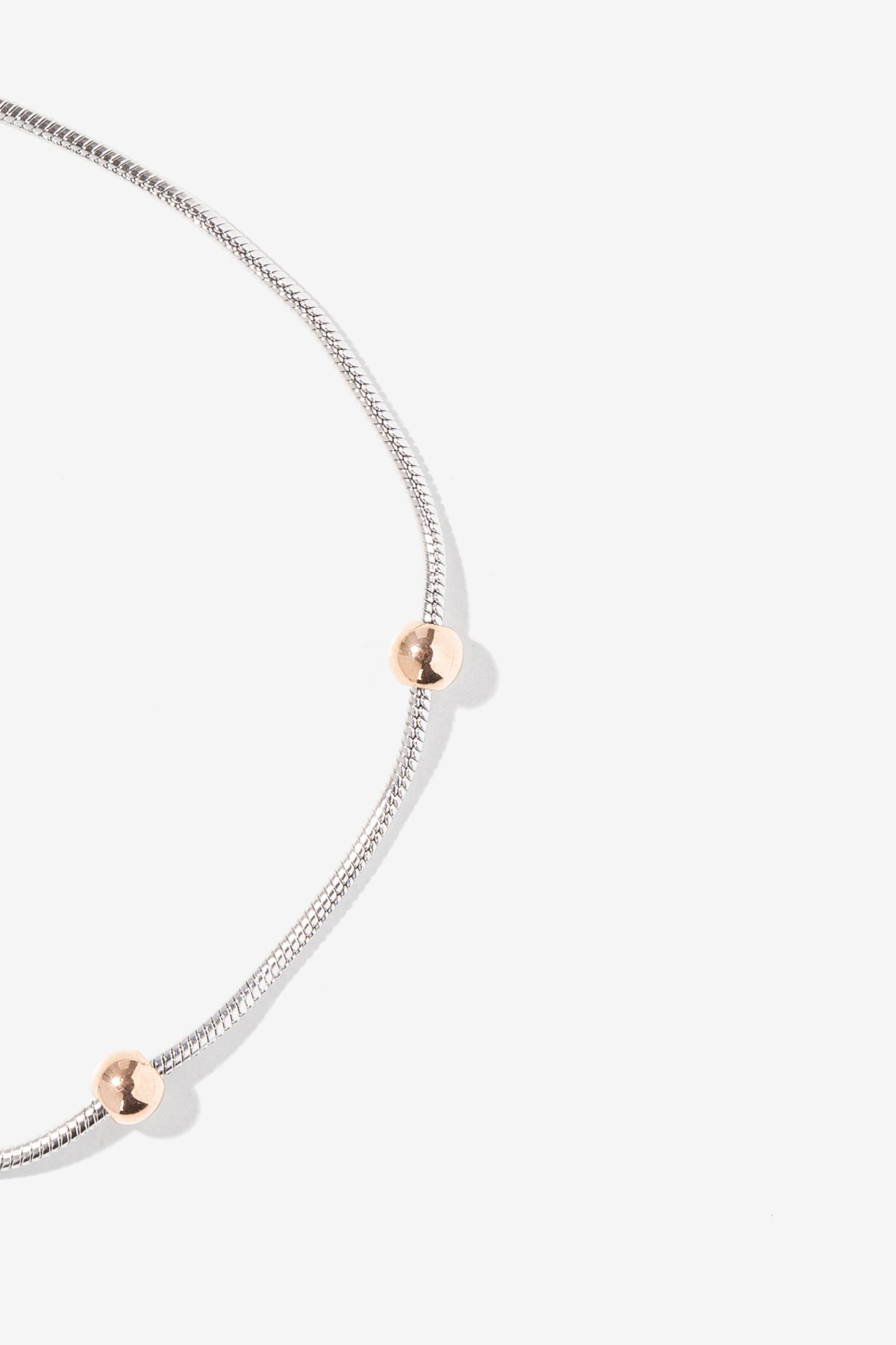 Bicolor Stainless Steel Bracelet