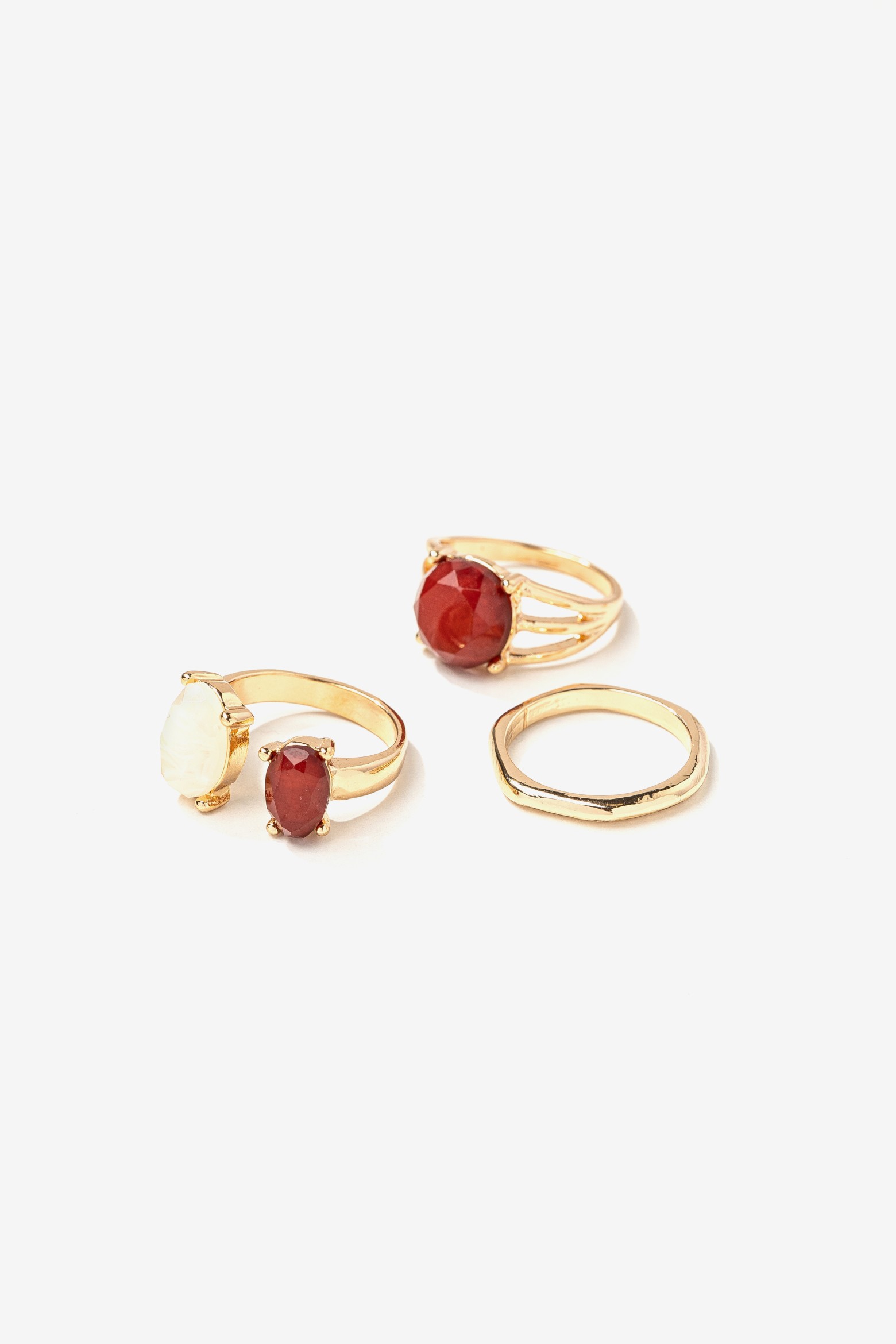 Gold Plated Ring Set
