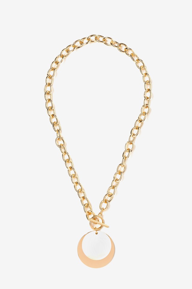 Chunky Gold Chain Necklace