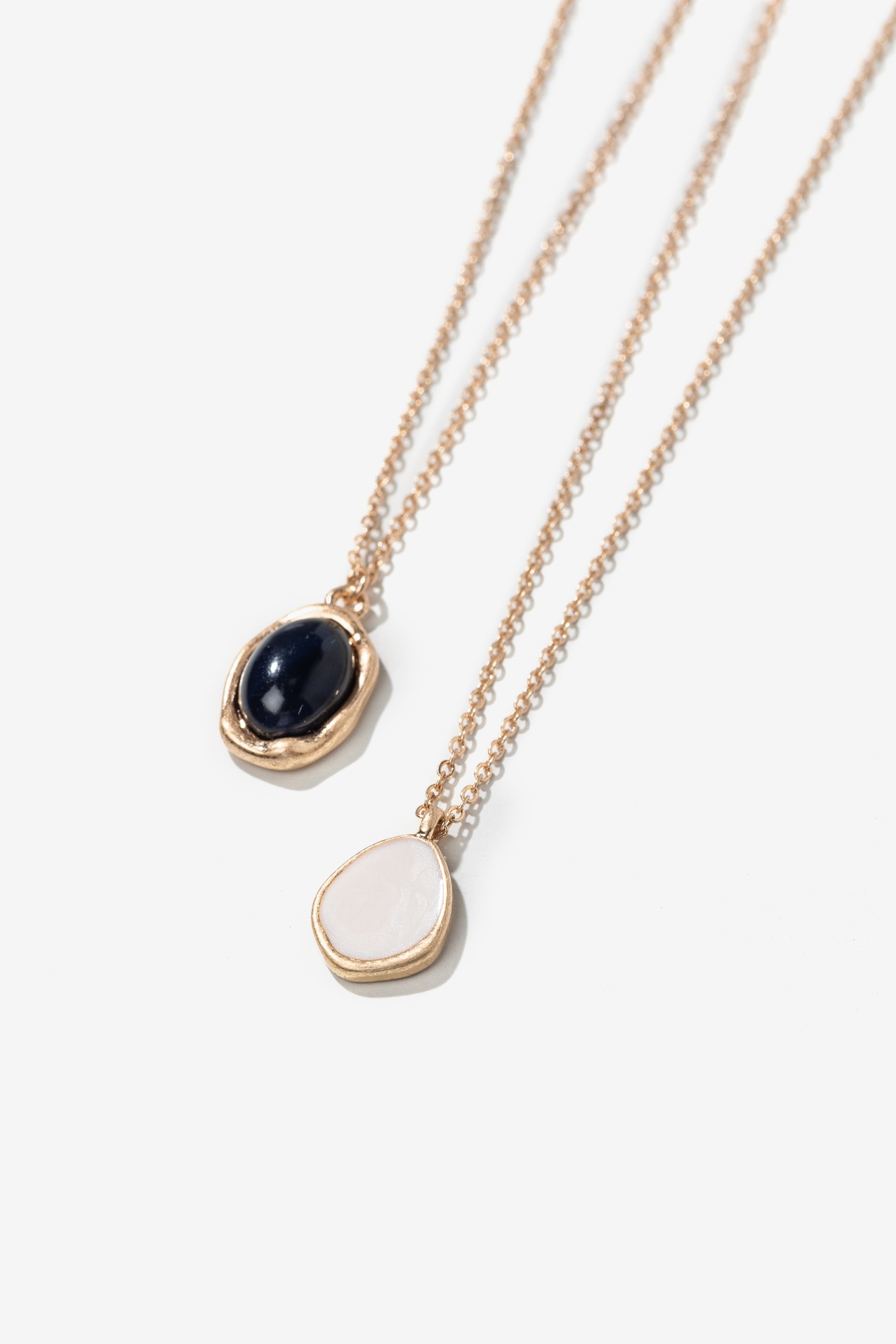 Gold Long Double Necklace