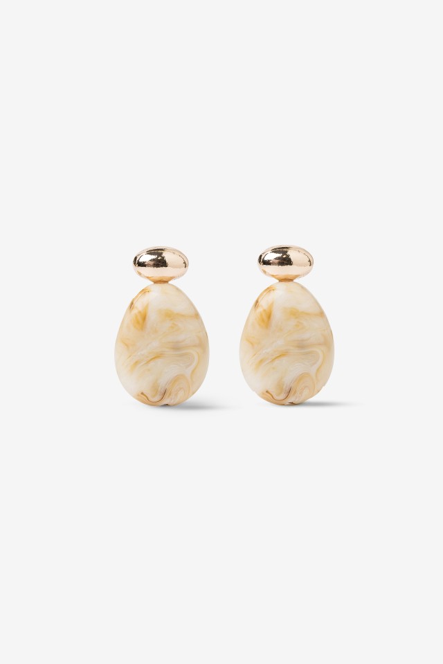 Minimalist Gold Drop Earrings