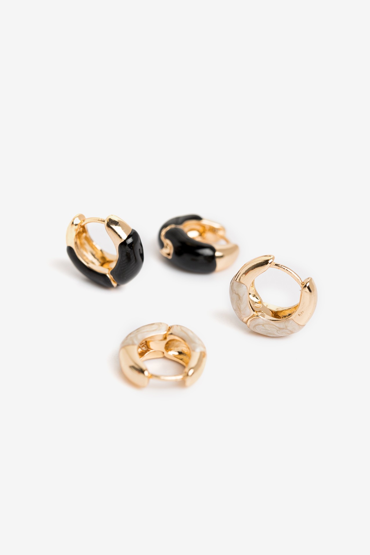 Chunky Gold Hoop Set
