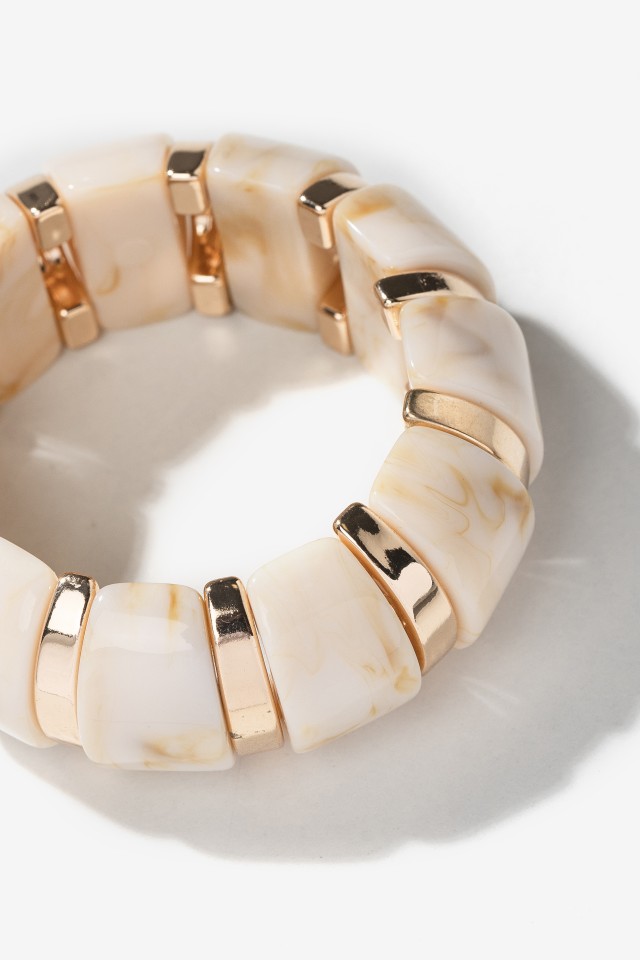 Chunky Marbled Gold Bracelet Chunky Marbled Gold Bracelet