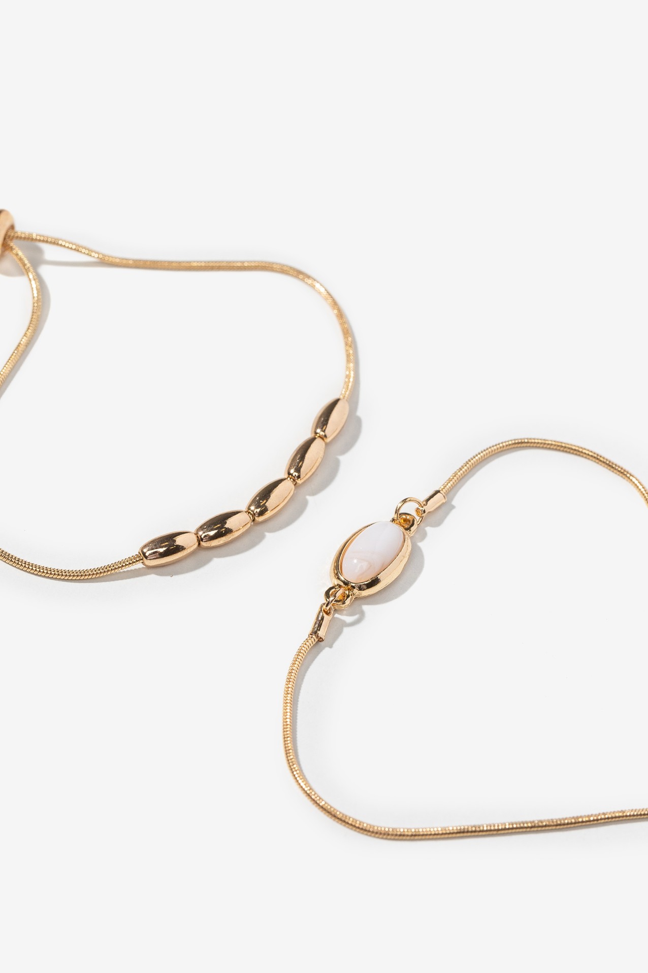 Set of Gold Bracelets