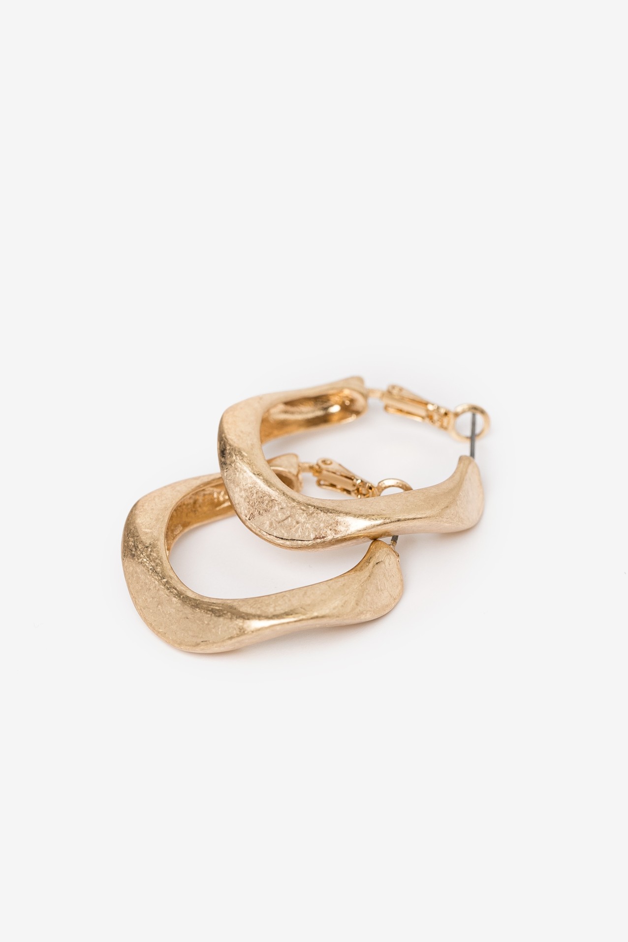 Chunky Gold Hoop Earrings
