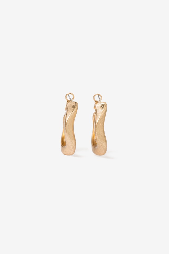 Chunky Gold Hoop Earrings