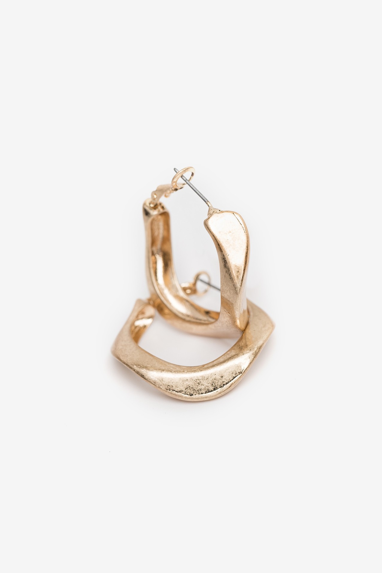 Chunky Gold Hoop Earrings
