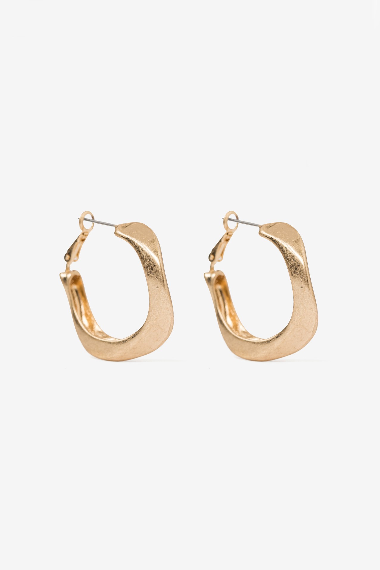 Chunky Gold Hoop Earrings
