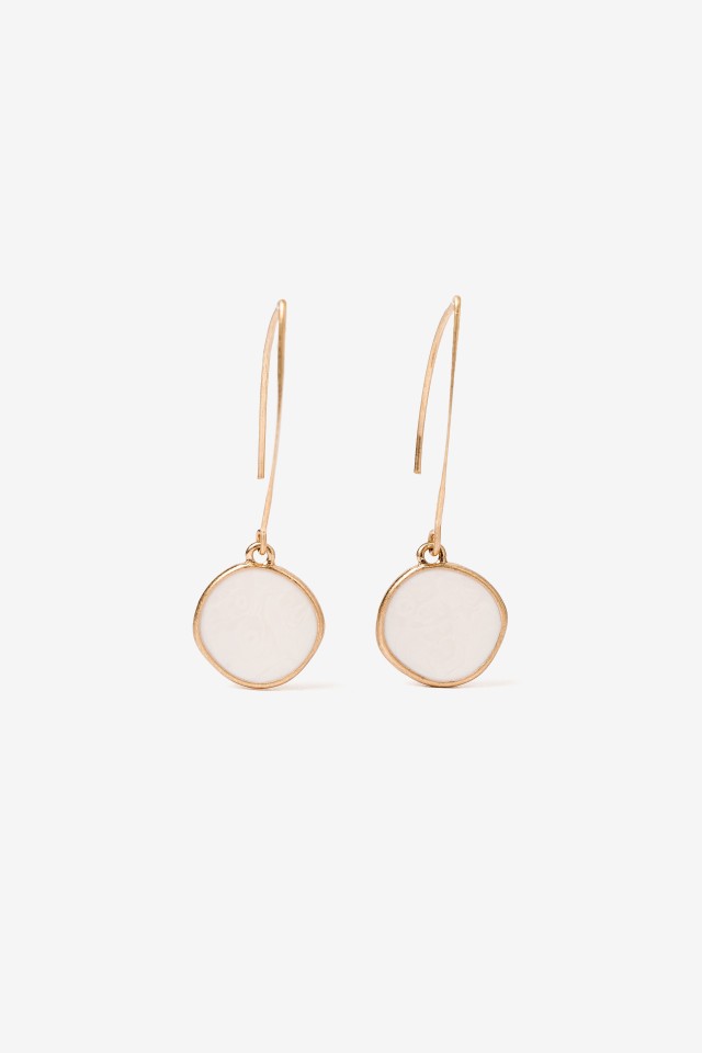 Minimalist Gold Drop Earrings