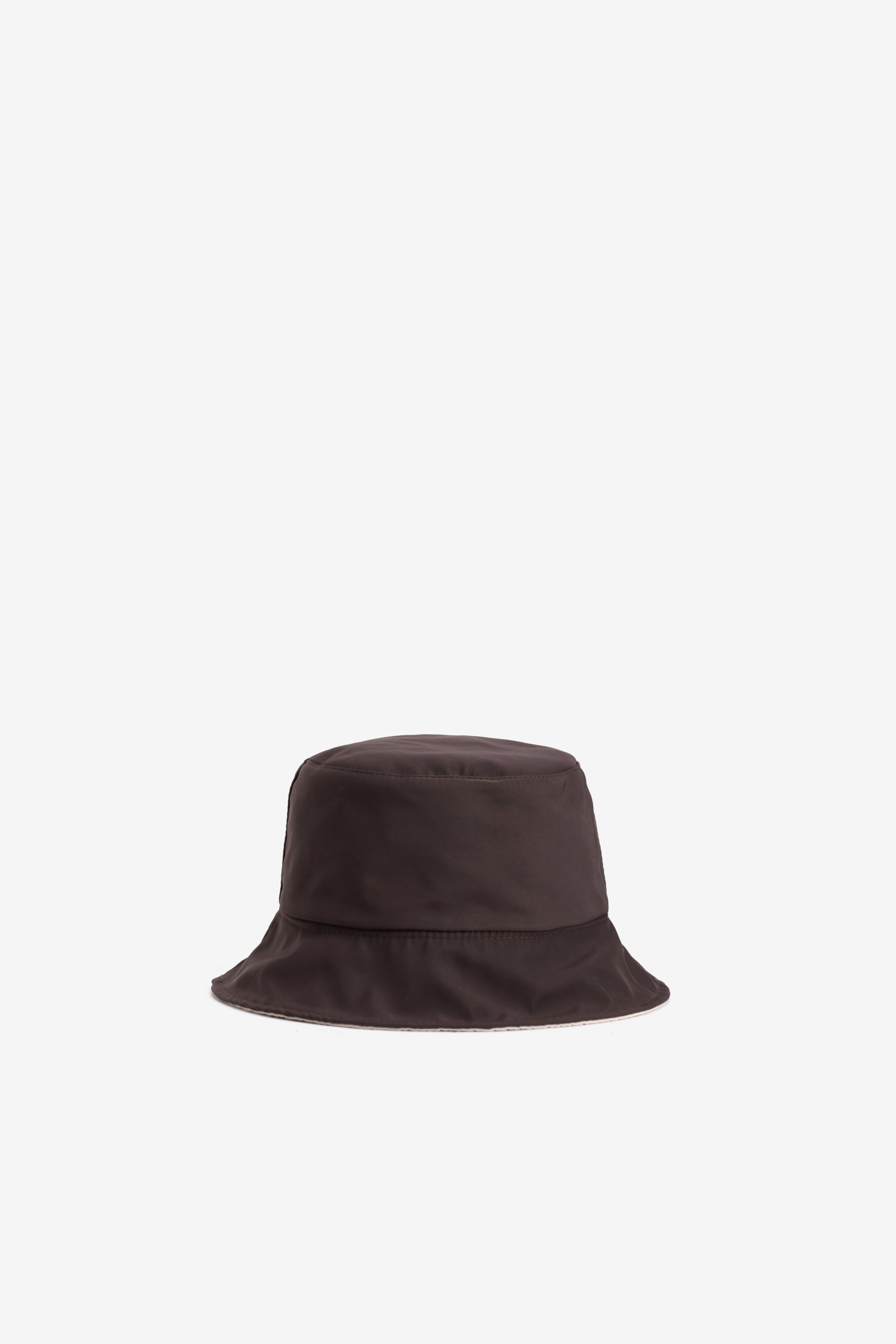 Reversible Brown Bucket Hat