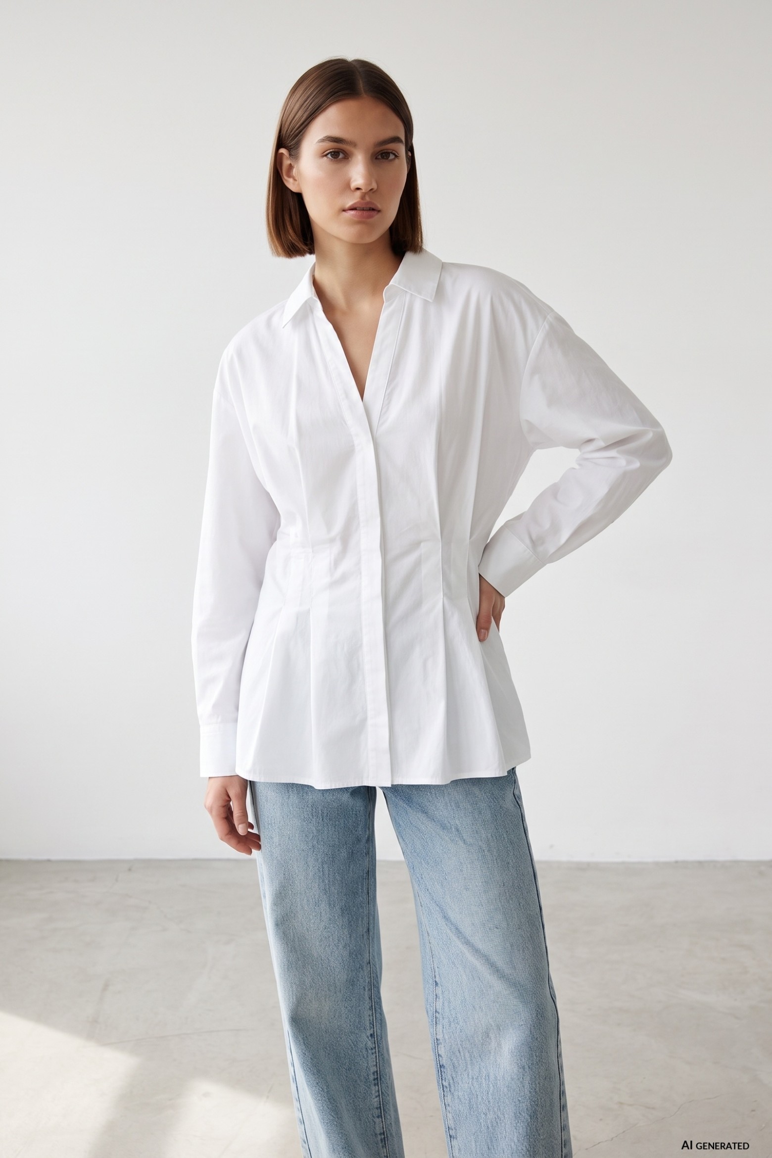 White Long Sleeve Shirt