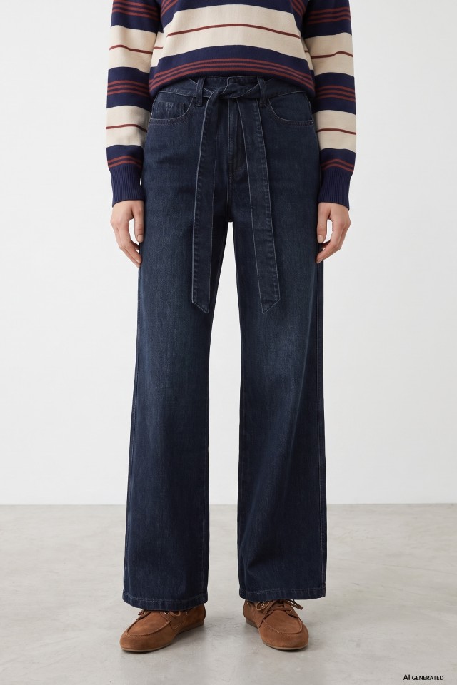 Wide-Leg Palazzo Jeans Wide-Leg Palazzo Jeans