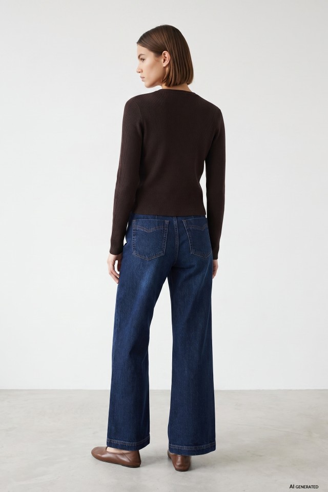 Wide Straight Jeans Wide Straight Jeans