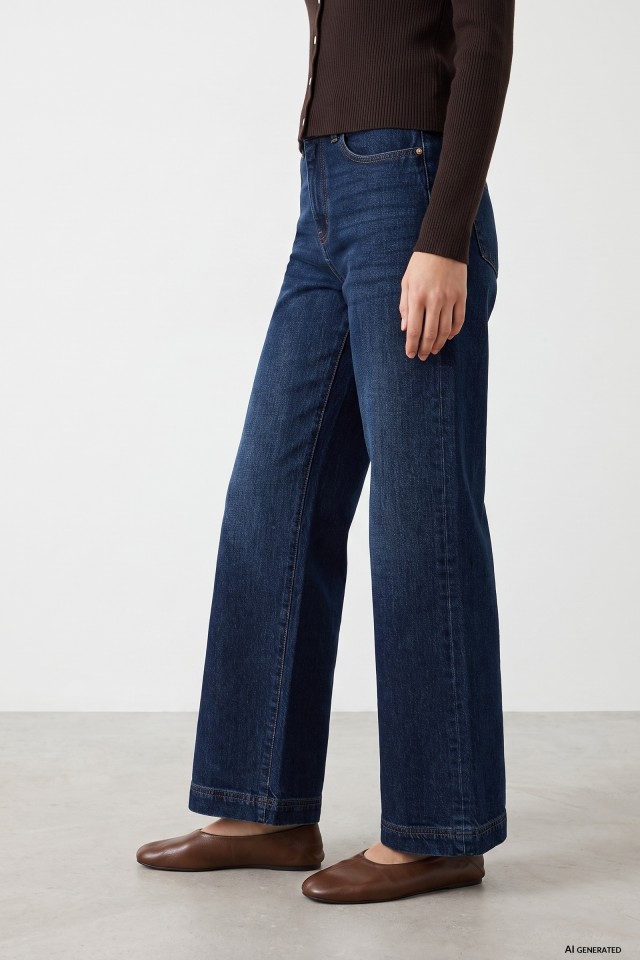 Wide Straight Jeans Wide Straight Jeans