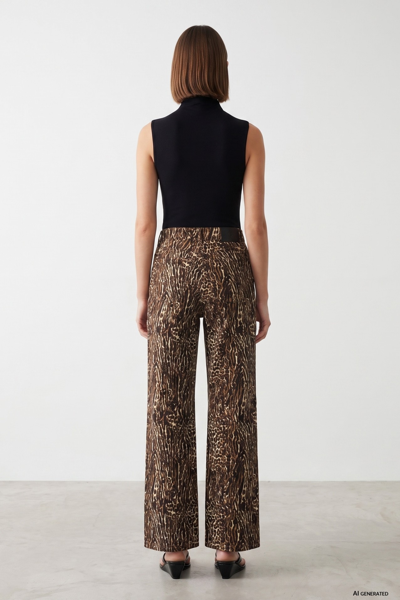 High-Rise Wide-Leg Jeans