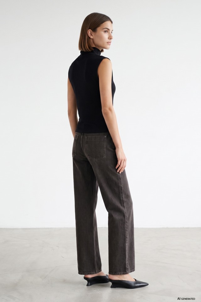Wide Leg Black Jeans Wide Leg Black Jeans