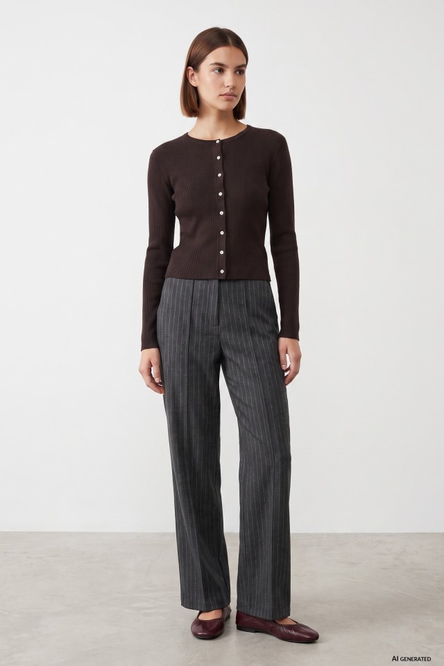 Wide-Leg Trousers