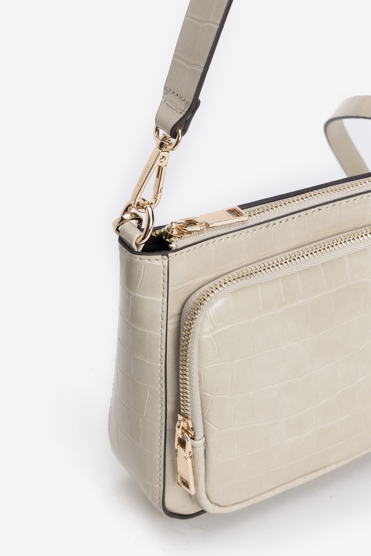 Beige Casual Chic Wallet