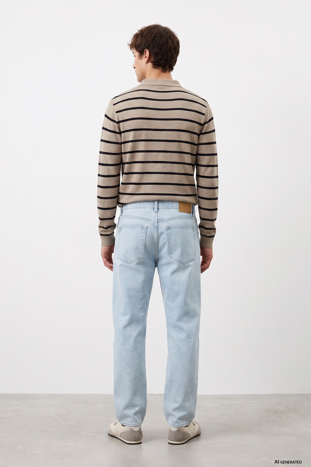 Light Blue Straight Jeans