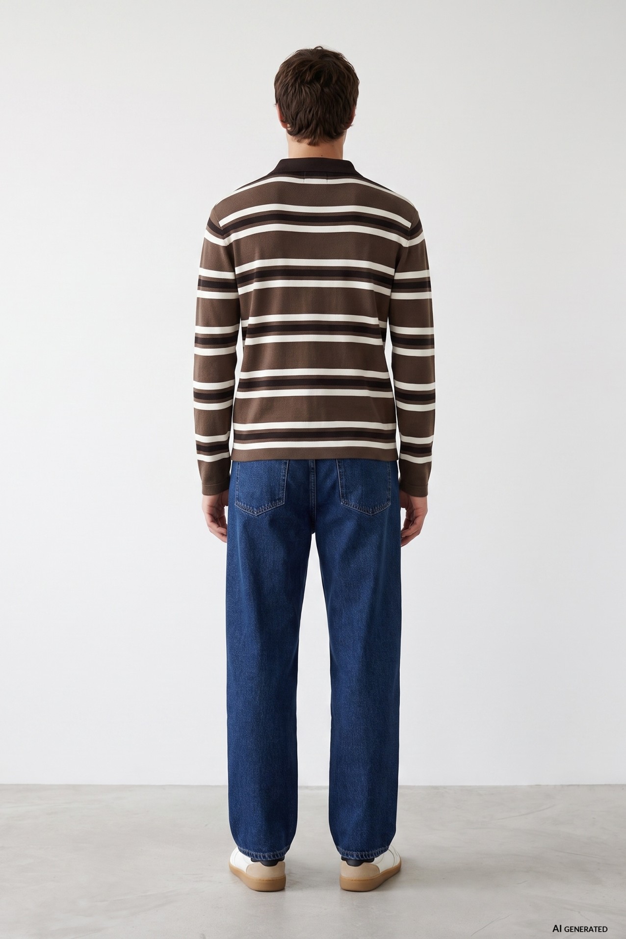 Jeans baggy azul oscuro