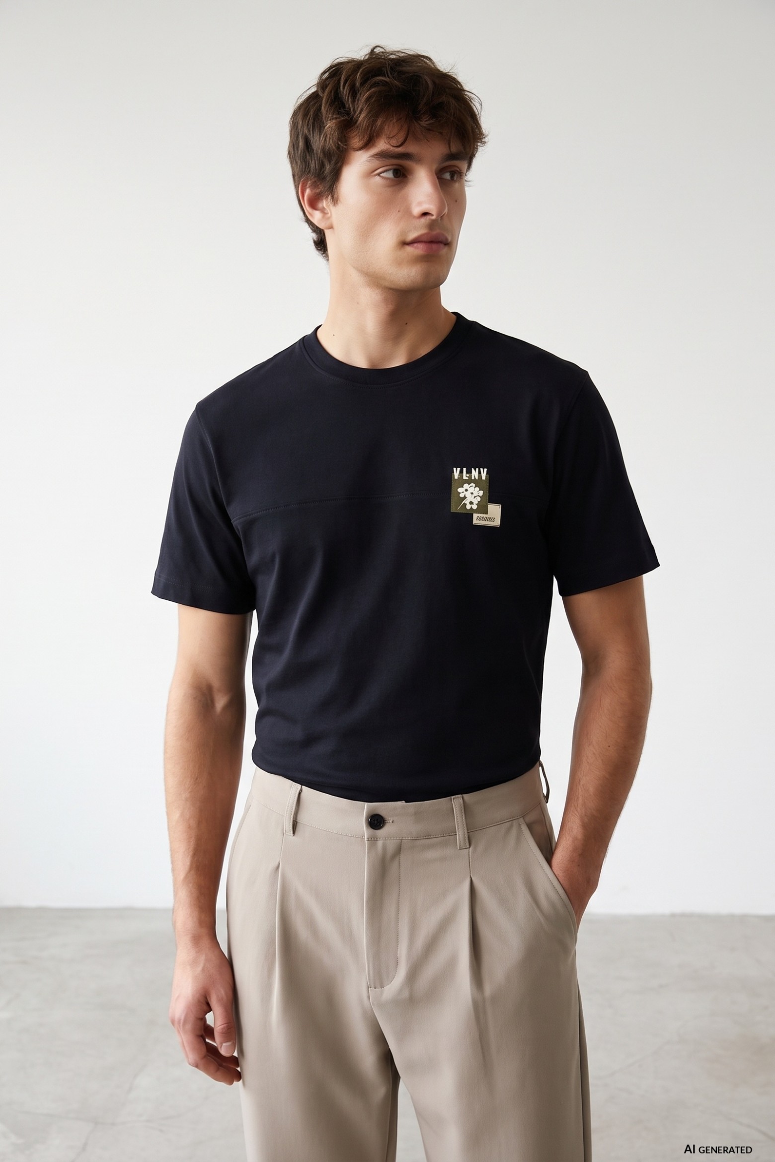 Navy Regular Fit T-shirt