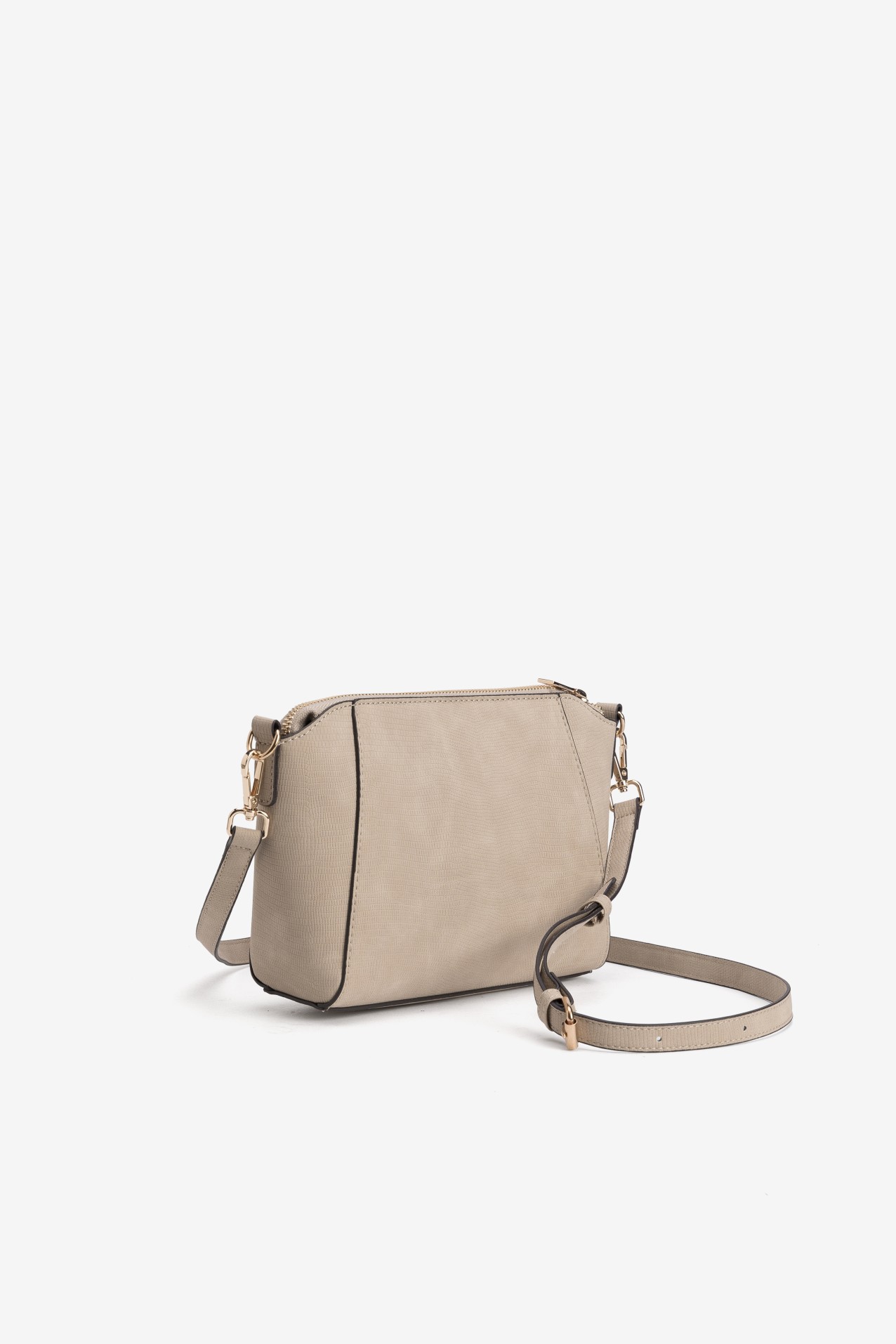 Taupe Crossbody Bag