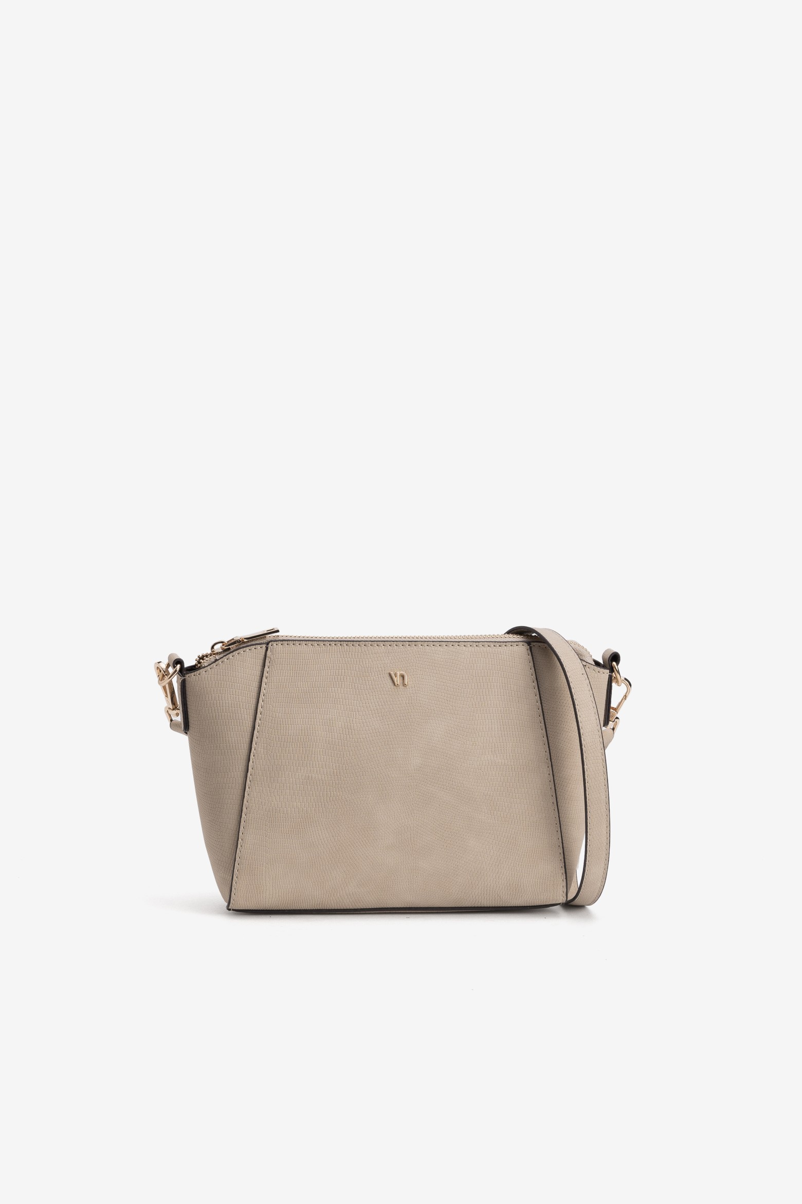 Taupe Crossbody Bag