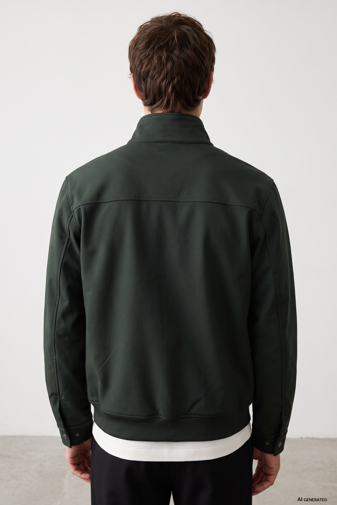 Dark Green Short Jacket