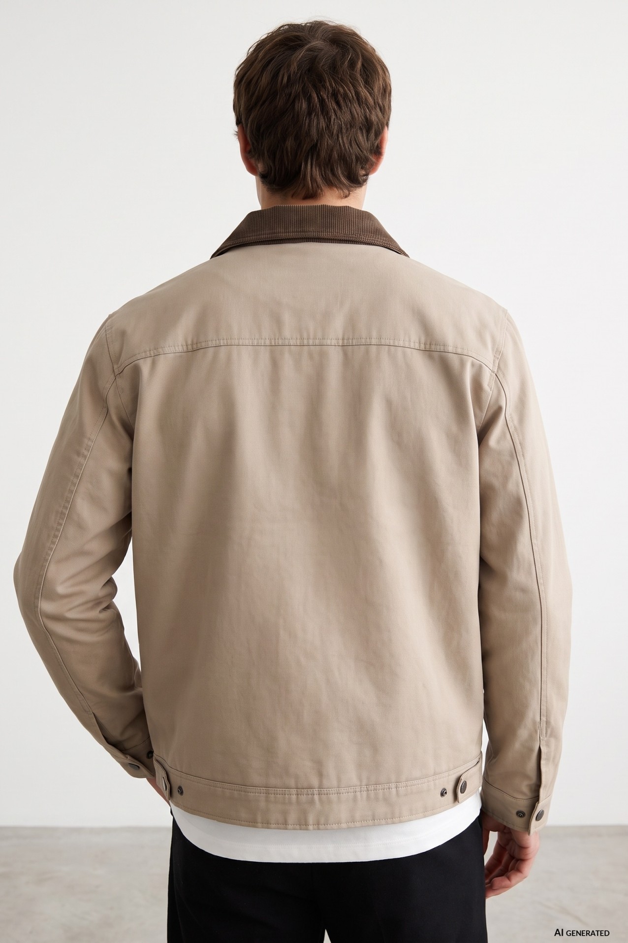 Beige Short Jacket