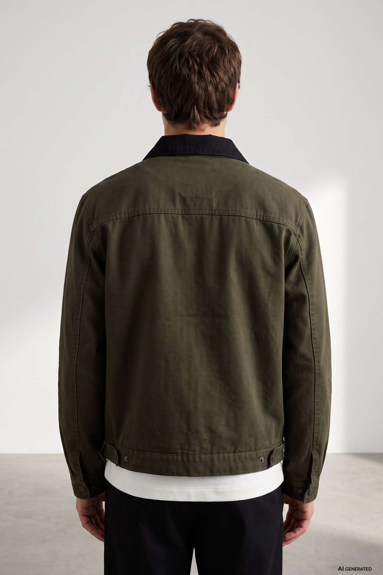 Short Green Jacket