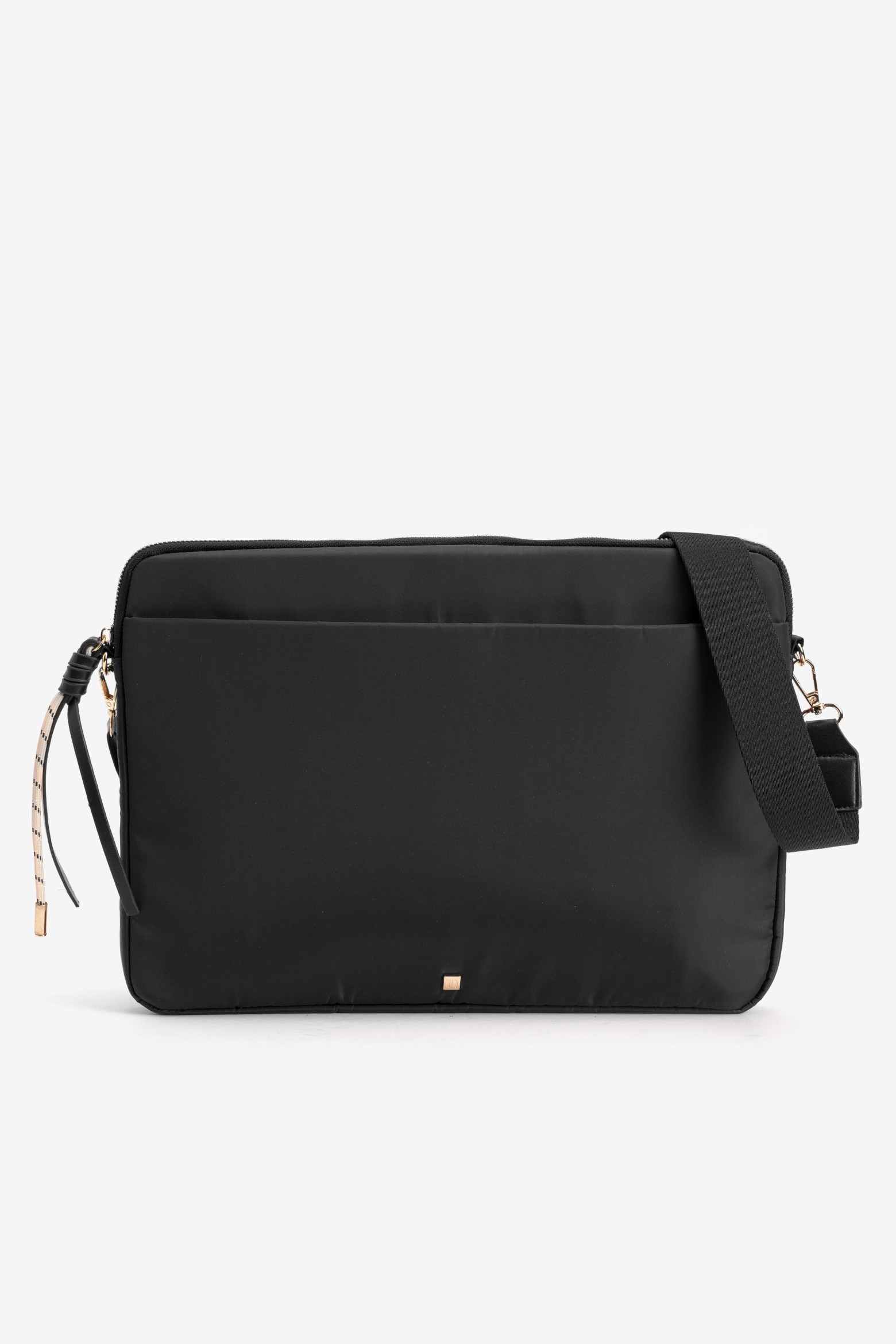Black Wallet with Strap