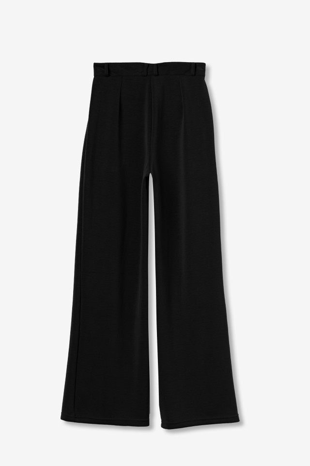 Black Wide-Leg Trousers Black Wide-Leg Trousers