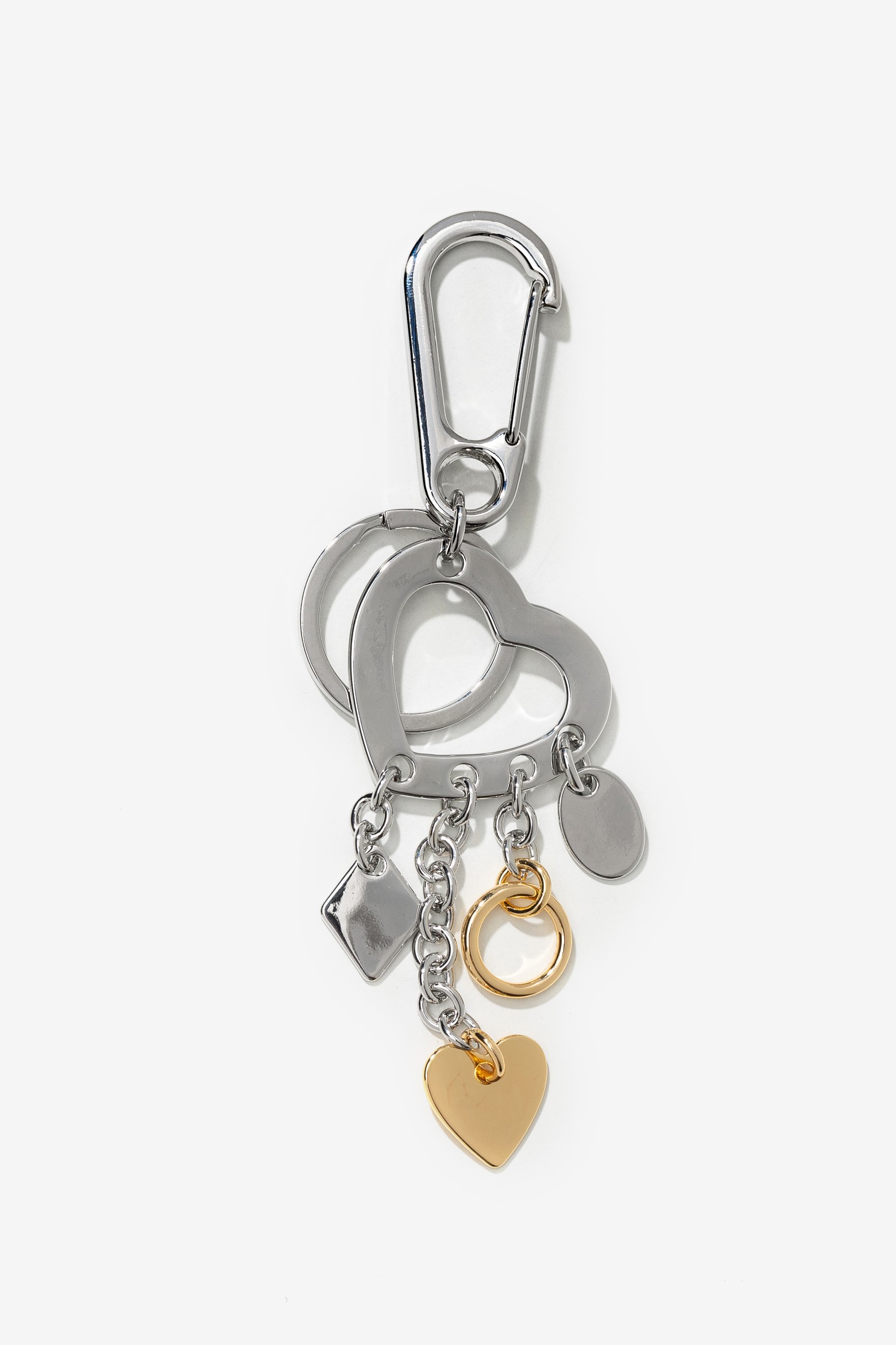 Silver Heart Keyring