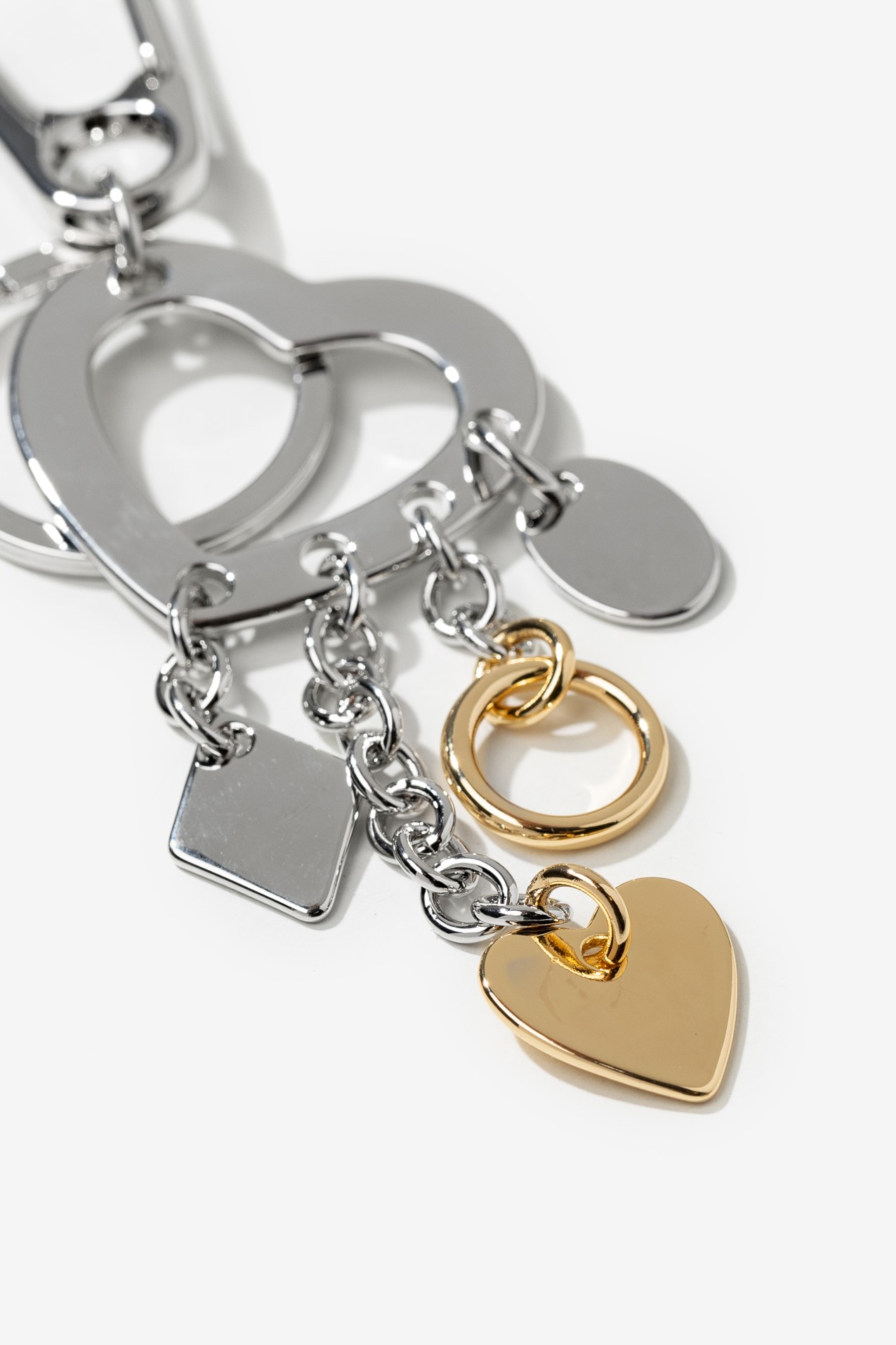 Silver Heart Keyring