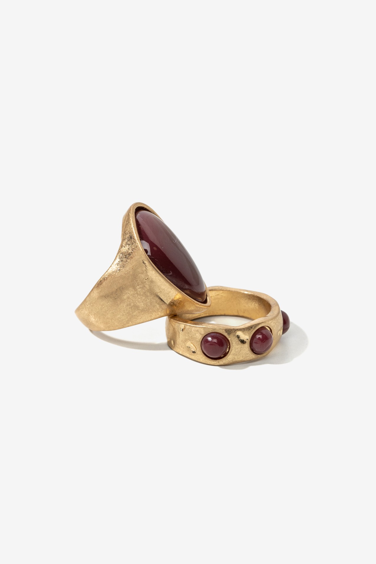 Chunky Gold Minimalist Rings