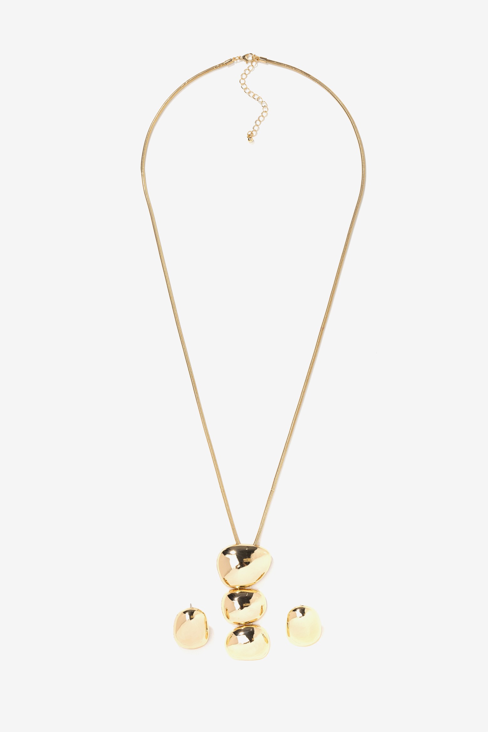 Bold Gold Jewelry Set