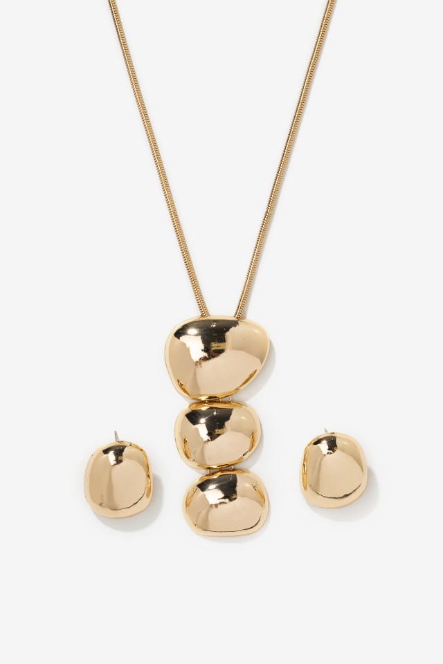 Bold Gold Jewelry Set Bold Gold Jewelry Set