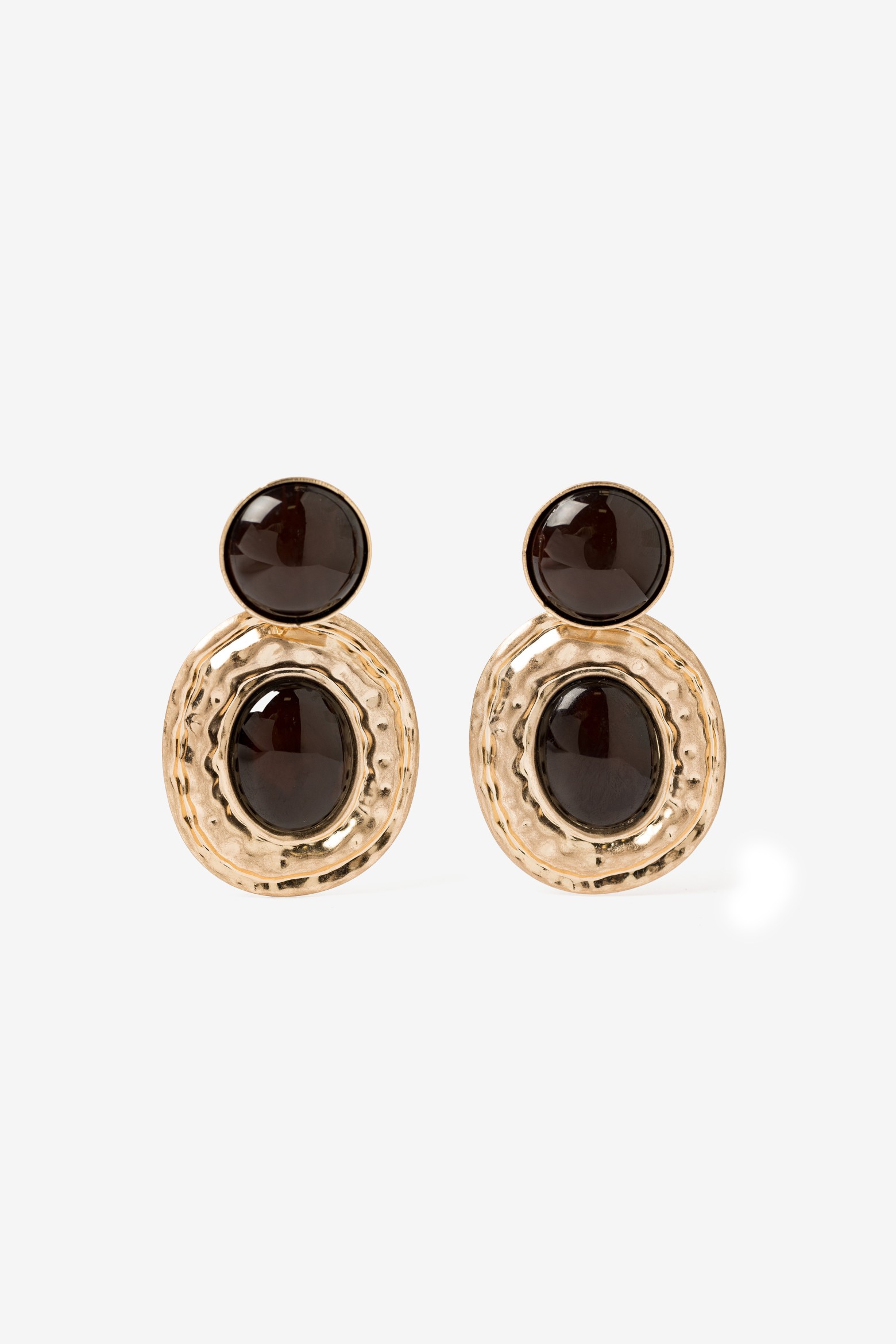 Gold-Tone Statement Earrings