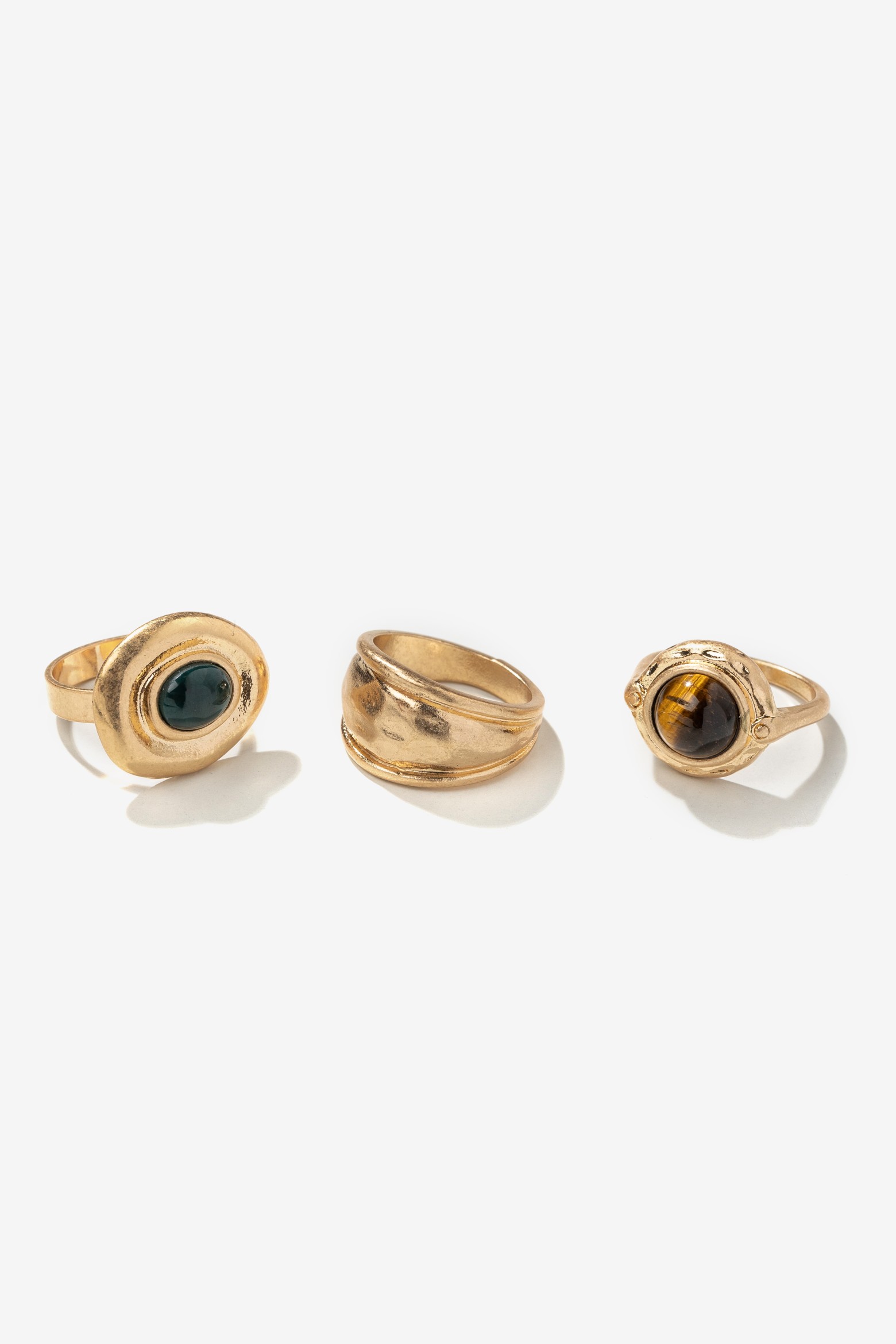 Gold-Tone Ring Set