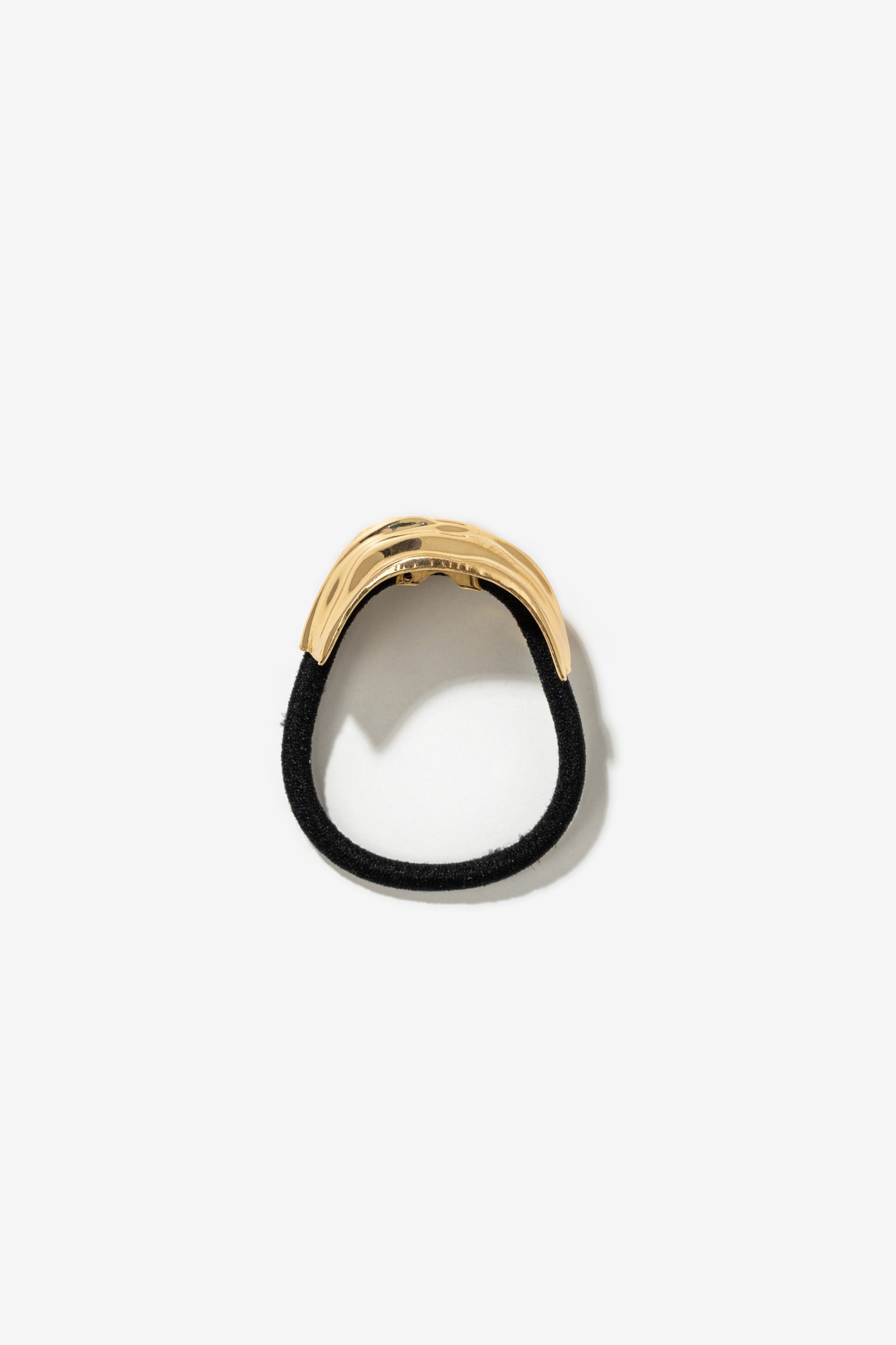 Elástico cabelo dourado chunky