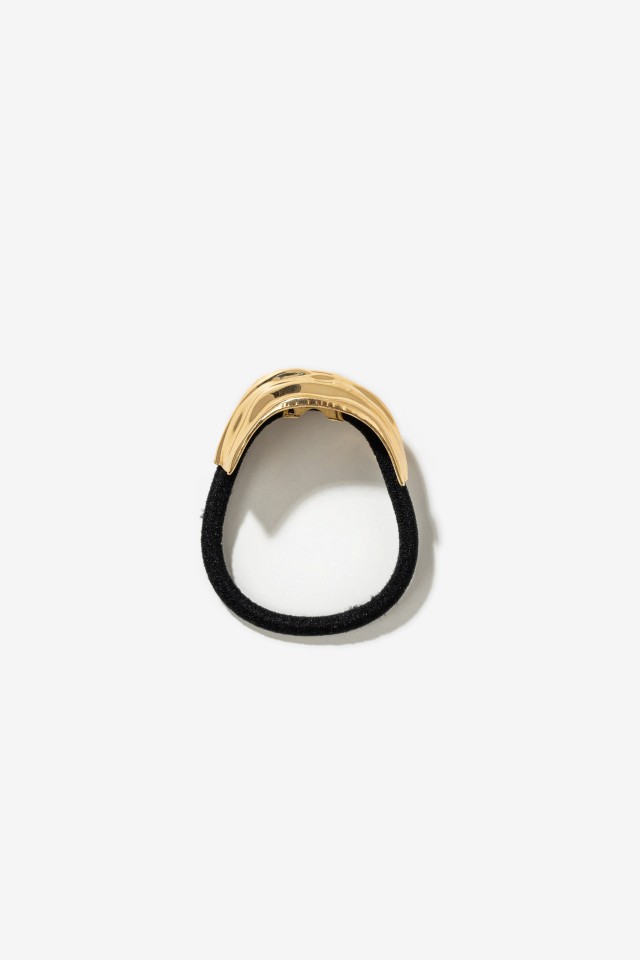 El�stico cabelo dourado chunky