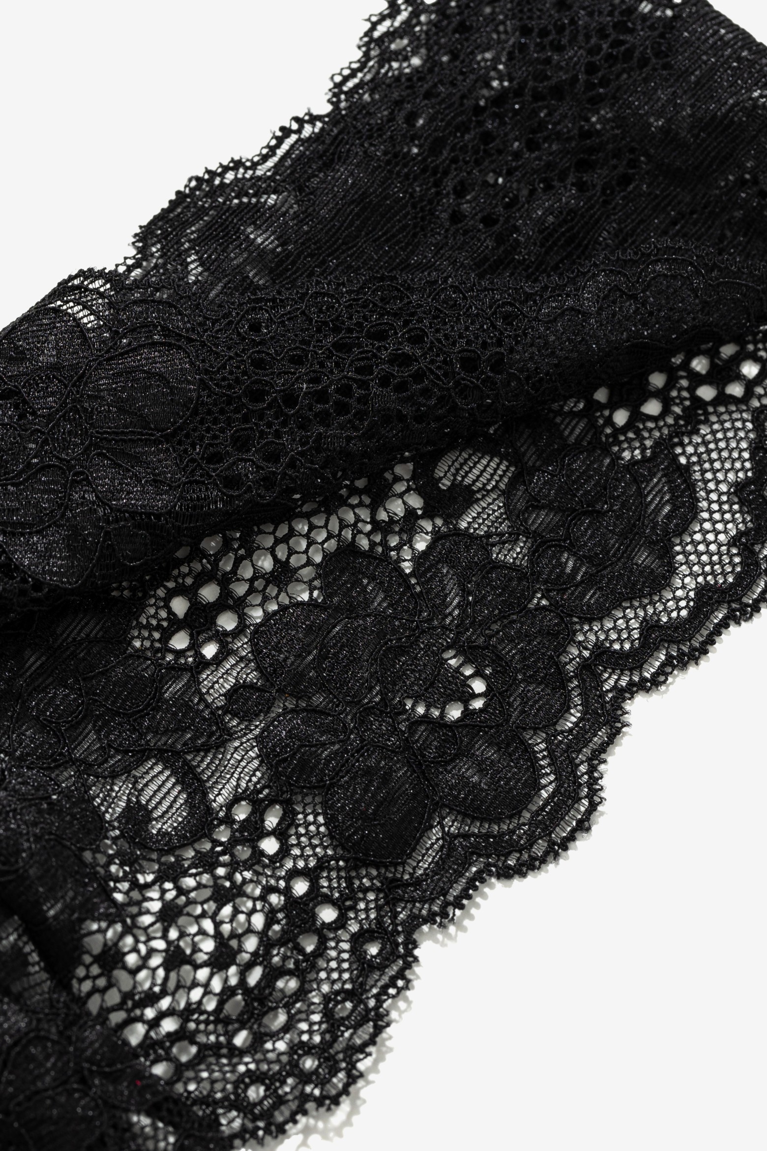 Black Lace Hair Accessory